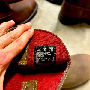 Wolverine boots. New with tags. Size 10 1/2. Electrical hazard certified.